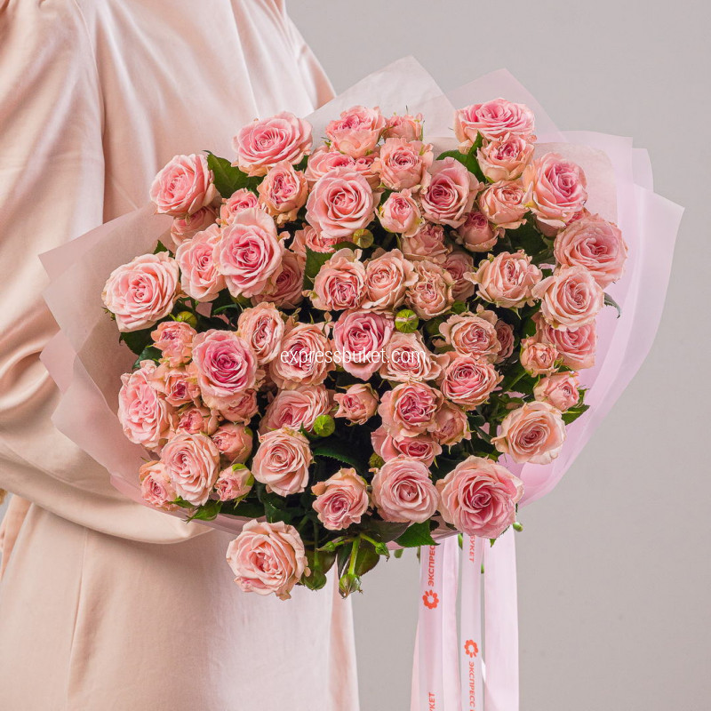 15 кустовых роз