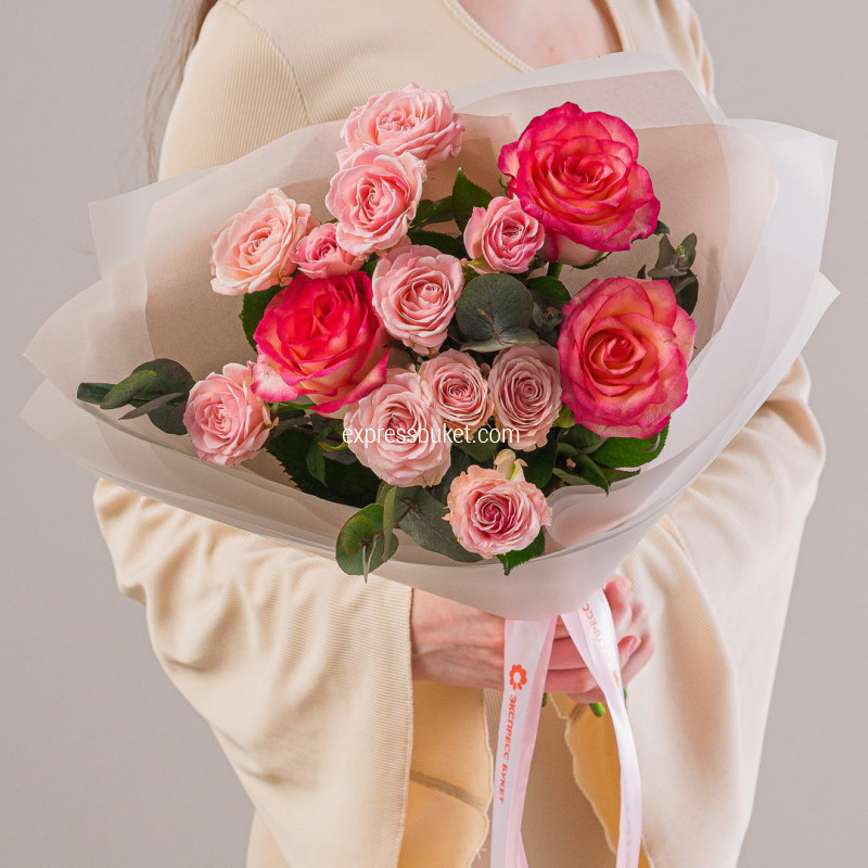 Розовое утро