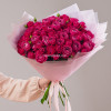 Букет из 21 пионовидной розы Мисс Баблз